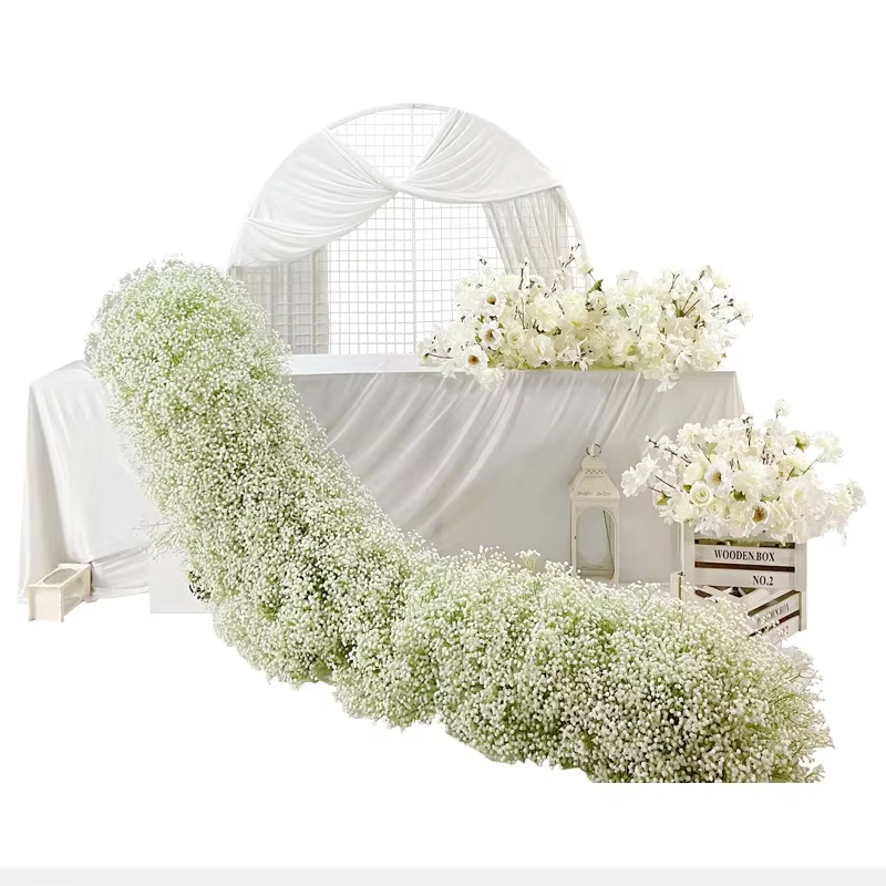 Bouquet de fleurs d'hortensia artificielles pour décoration de la maison