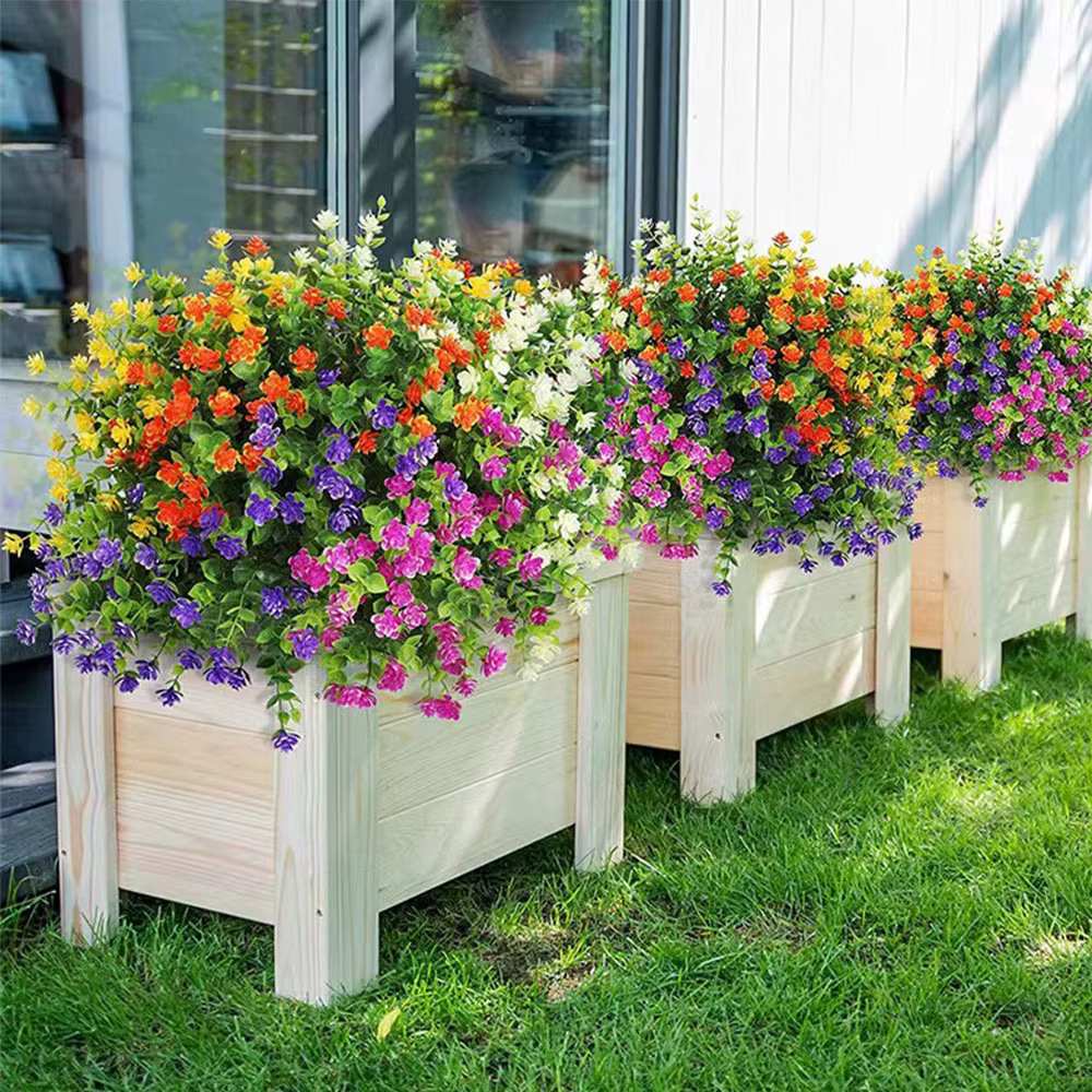 Lot de 1/3 fleurs artificielles