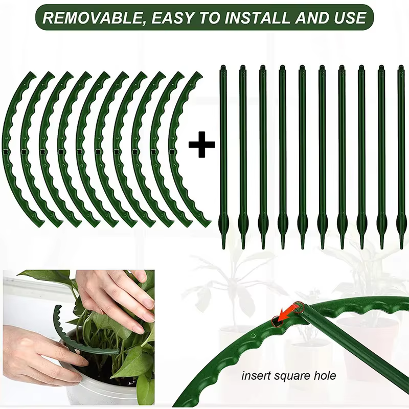 Support de plante en plastique