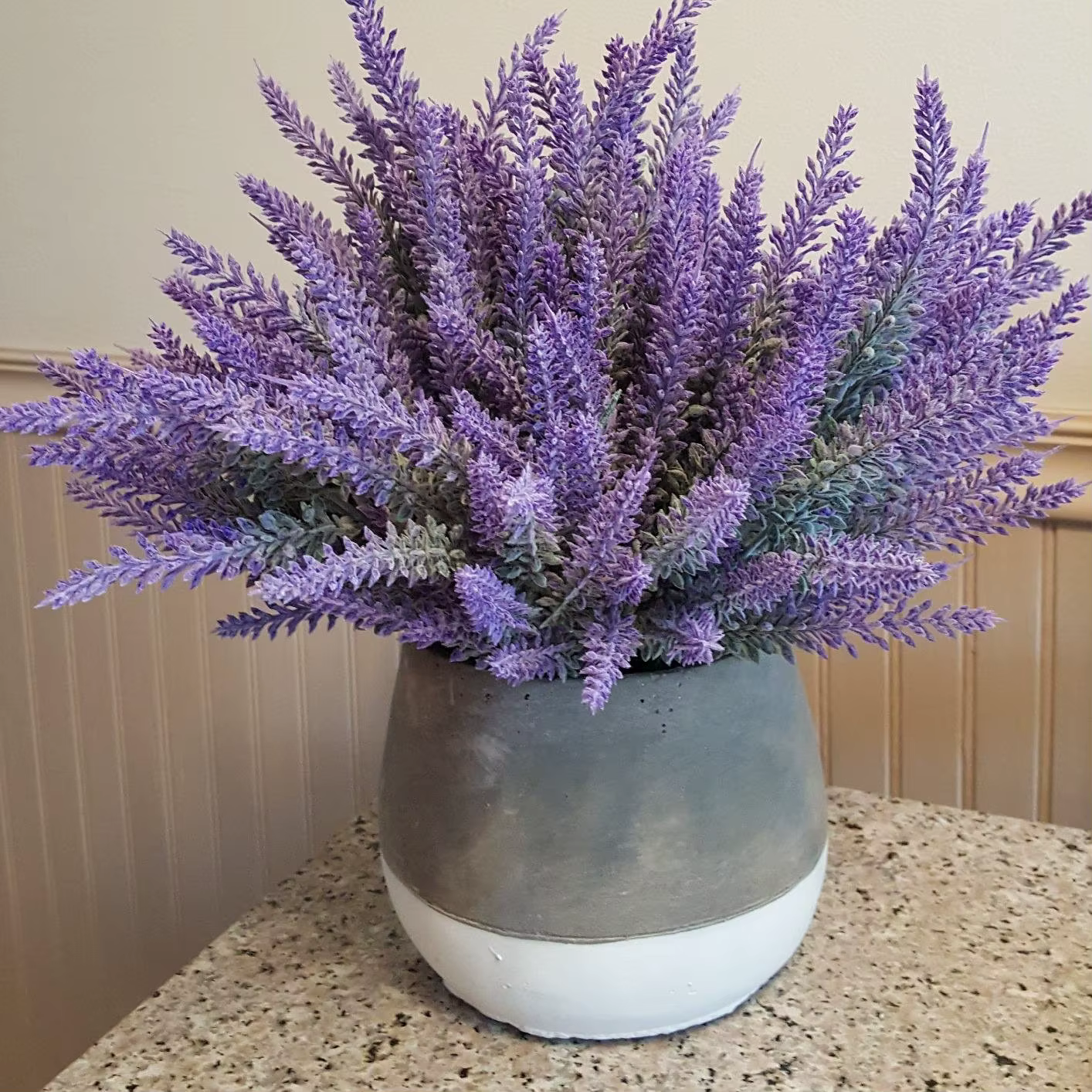 Fausses fleurs de lavande artificielles