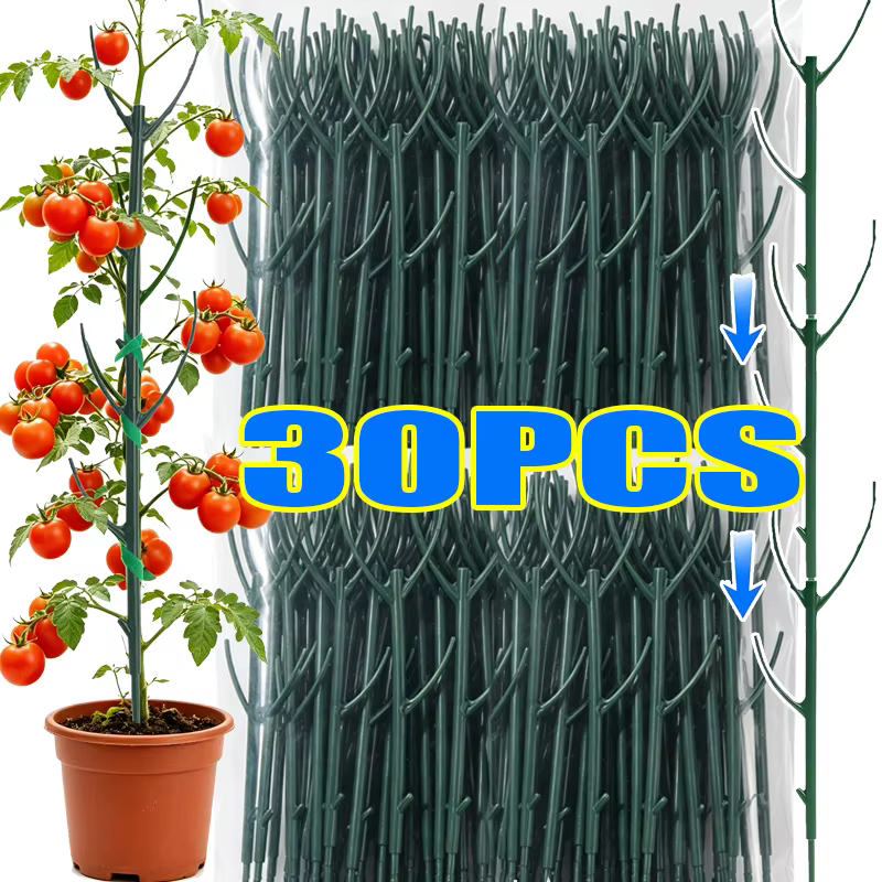 Supports de plantes en plastique