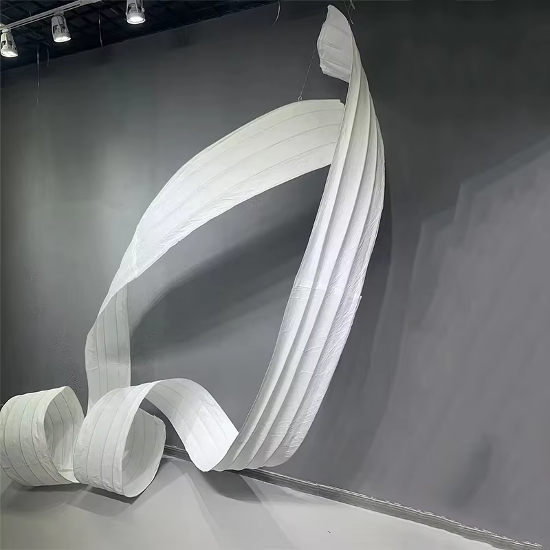 Banderole de fleurs en papier géant