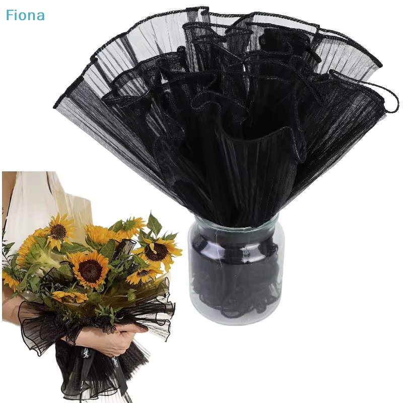 ✔ Tulle à volants pour emballage de fleurs