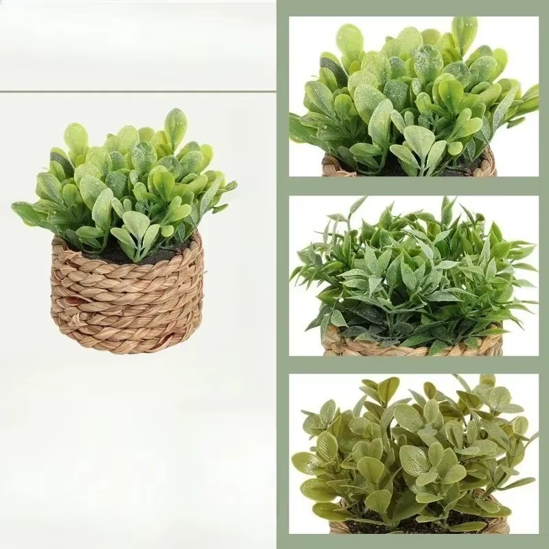 Plante d'eucalyptus artificielle verte de 11 cm – Petite