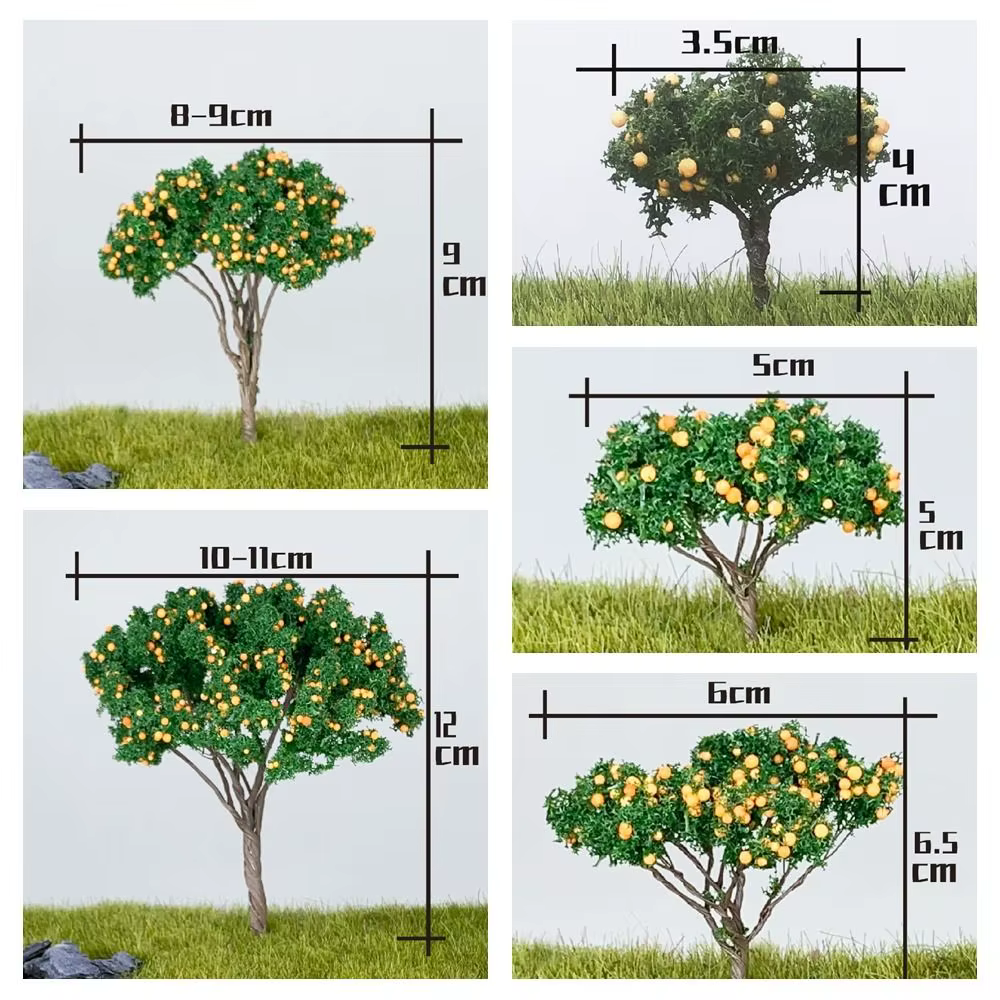Arbres fruitiers miniatures multi-tailles DIY