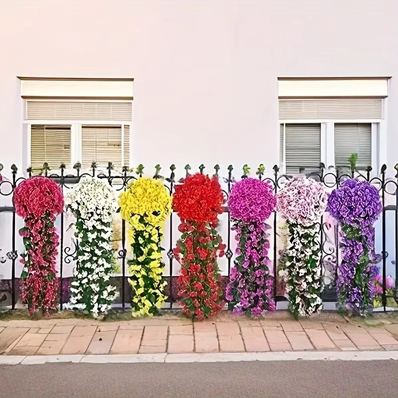 Fleur artificielle violette de 70 cm pour fête