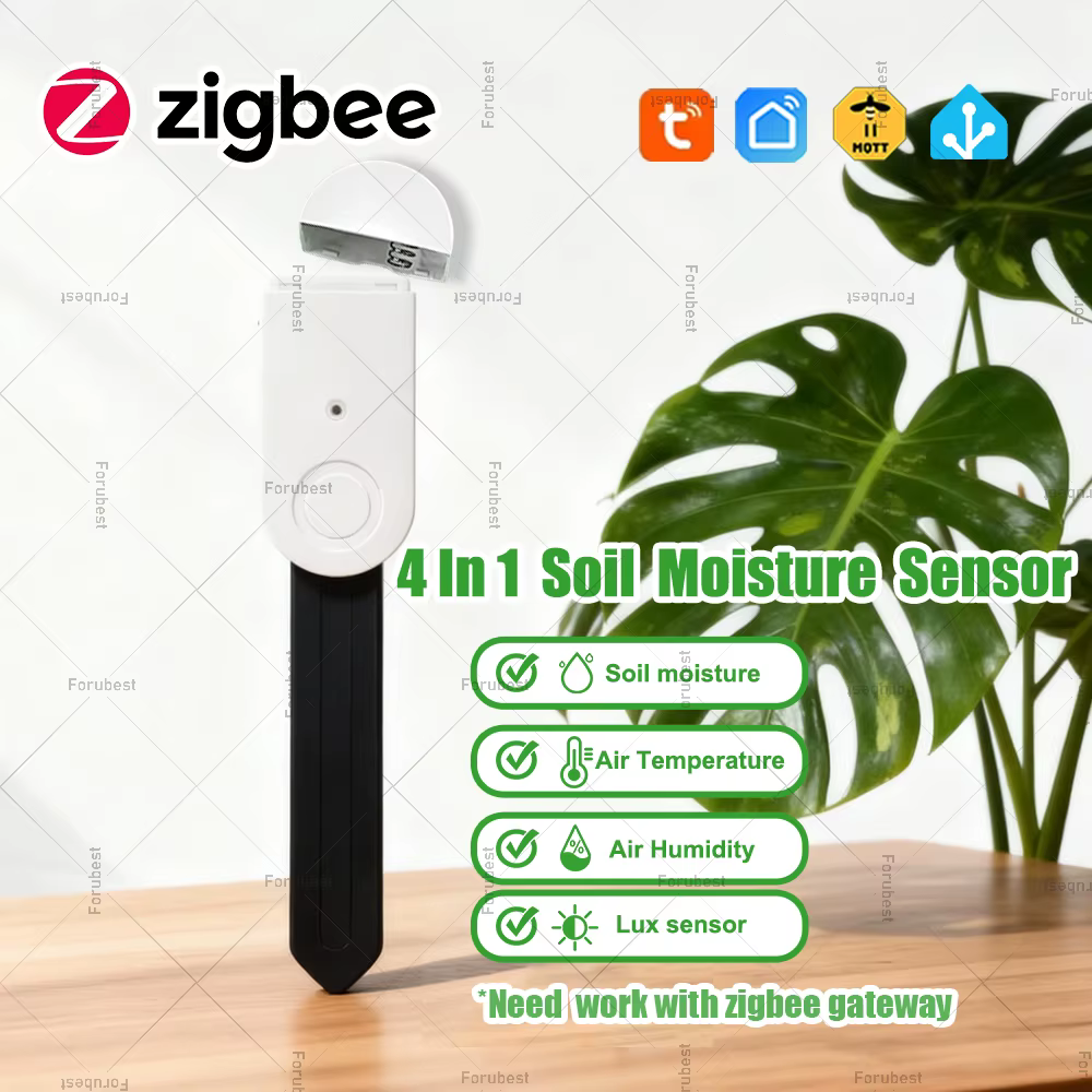 Zigbee – testeur de sol 4 en 1