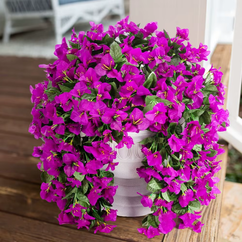 Bougainvilliers artificiels réalistes résistants aux UV