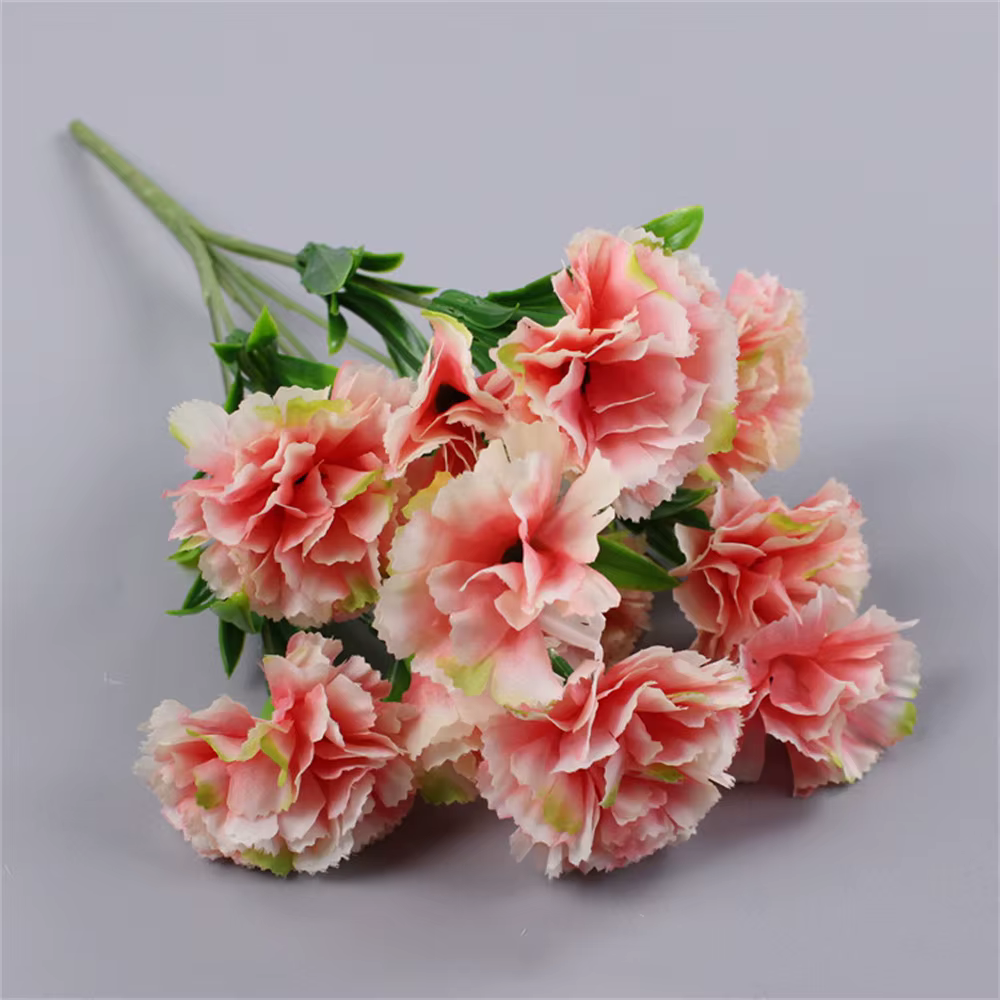 Bouquet de Œillets Artificiels en Soie pour la Fête des Mères