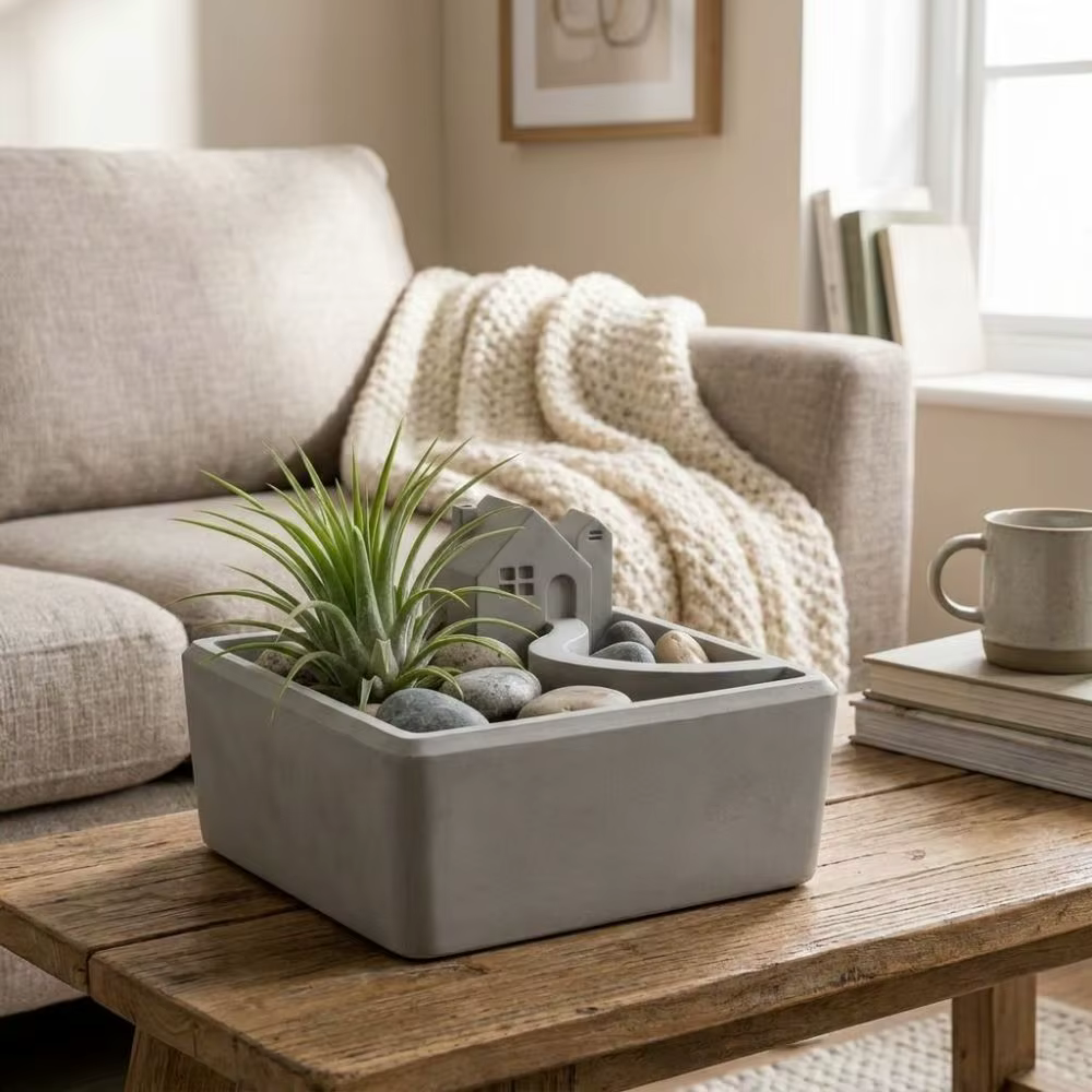 Ornements en impression 3D en forme de maison