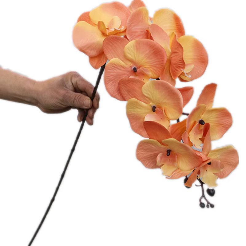 Branche d'orchidées papillon artificielle