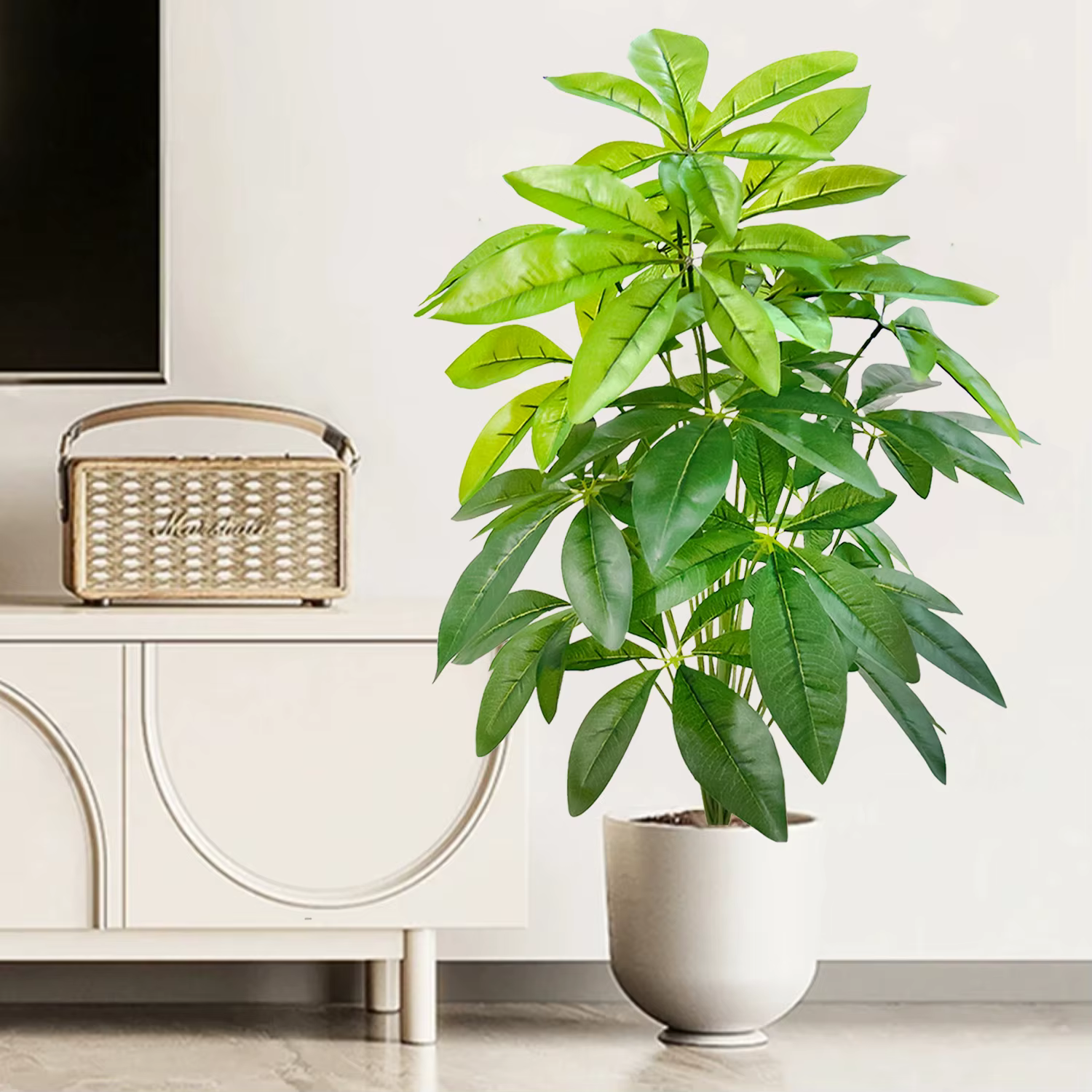 Arbre à monnaie artificiel Monstera Deliciosa