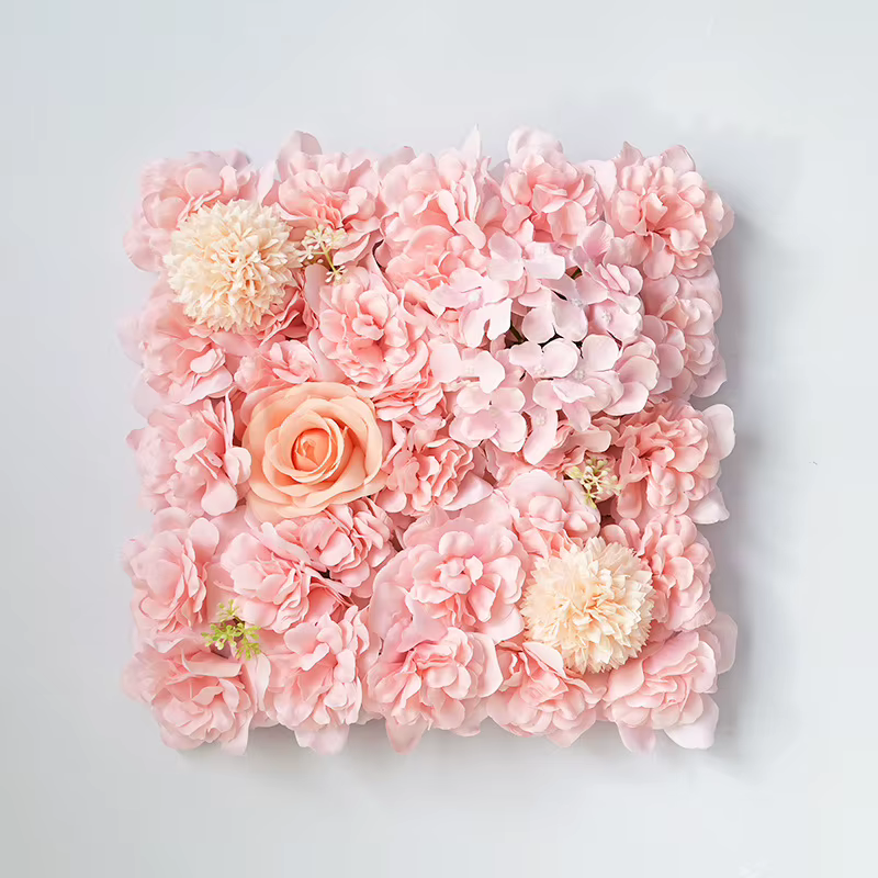 Arrangement de fleurs de pivoine artificielle