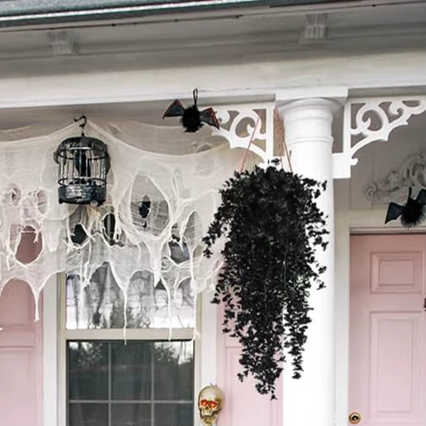 Plantes artificielles en plastique Eucalyptus camélia mariage noël extérieur jardin maison