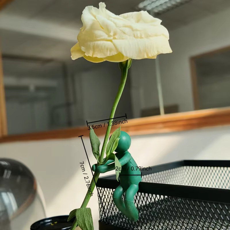 Support pour plantes coloré à 3 niveaux