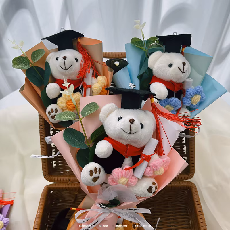Mini Dr Bear Bouquet de fleurs