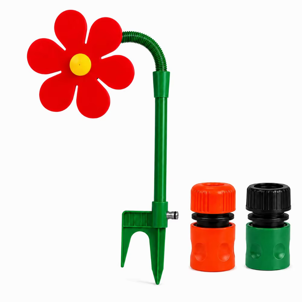 Arroseur de jardin en forme de tournesol dansant