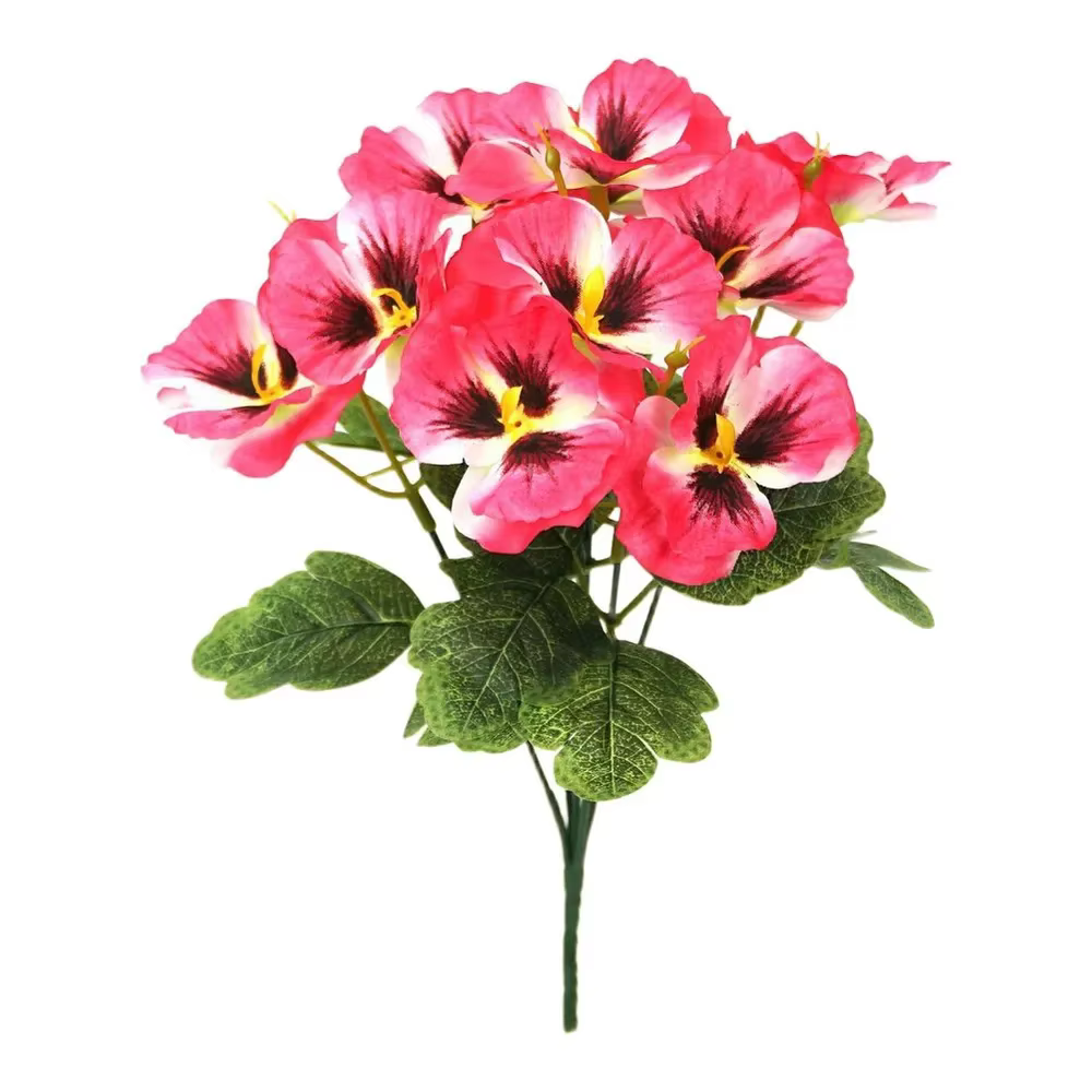 Fleurs artificielles stabilisées à tige unique