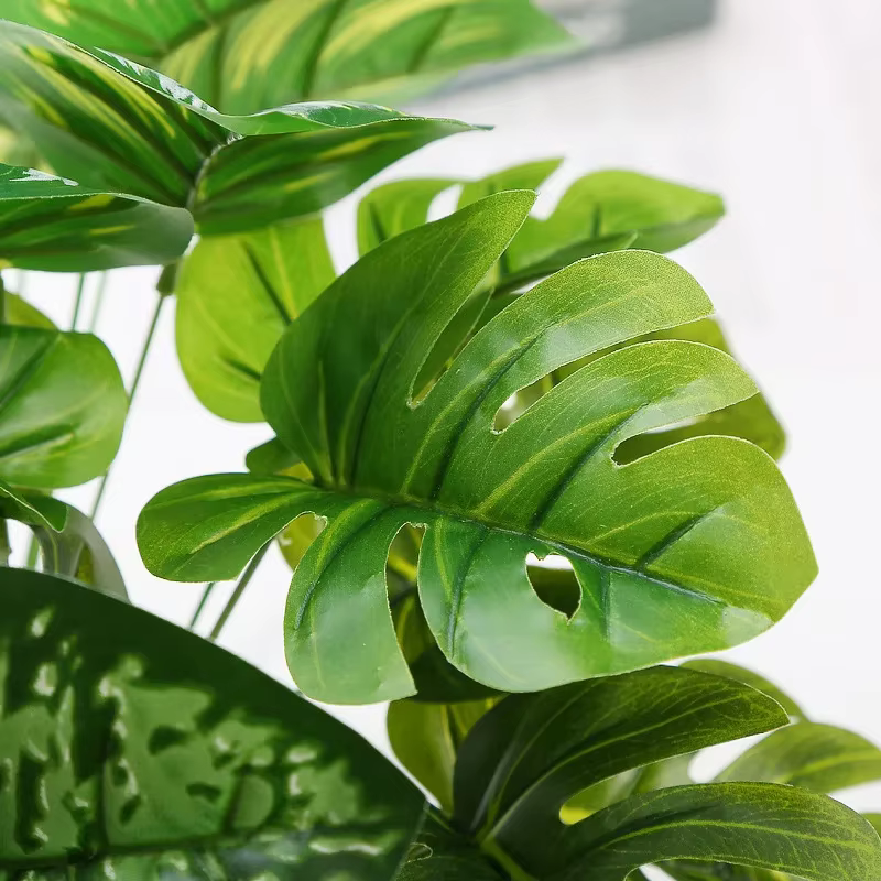 Feuilles de Monstera Artificielles