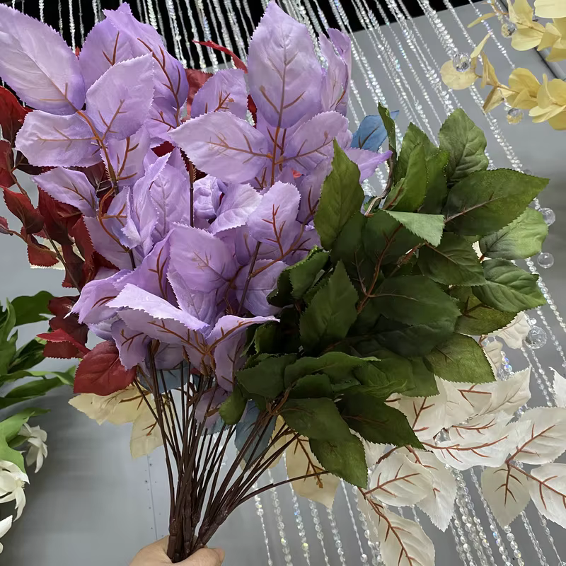 Plantes d'automne en soie