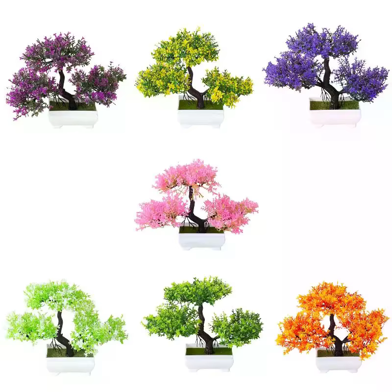 Plante artificielle de pin à trois broches