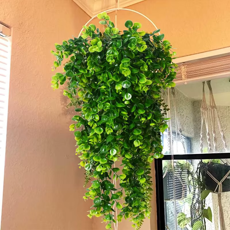 45 maille ventes Chaudes Plantes Artificielles En Plastique fougère Vigne De Noël Couronne De Mariage voûte partie Maison Sill jardin Mur Décor Bricolage Cadeau