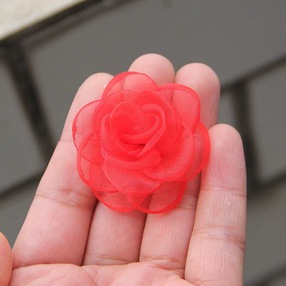 Tête de fleurs artificielles 4.5CM