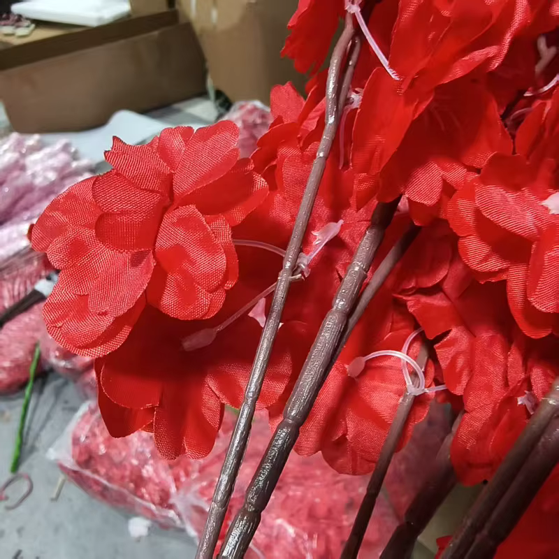 Fleurs artificielles, fleurs de cerisier