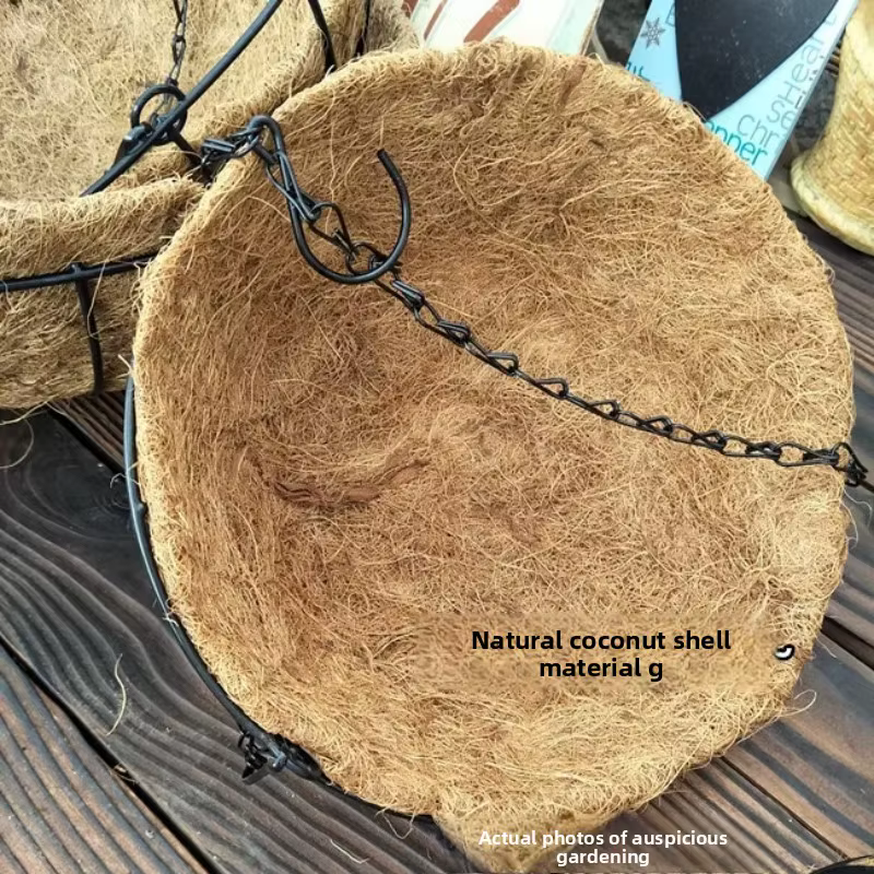 Panier suspendu en forme de cocotier naturel écologique
