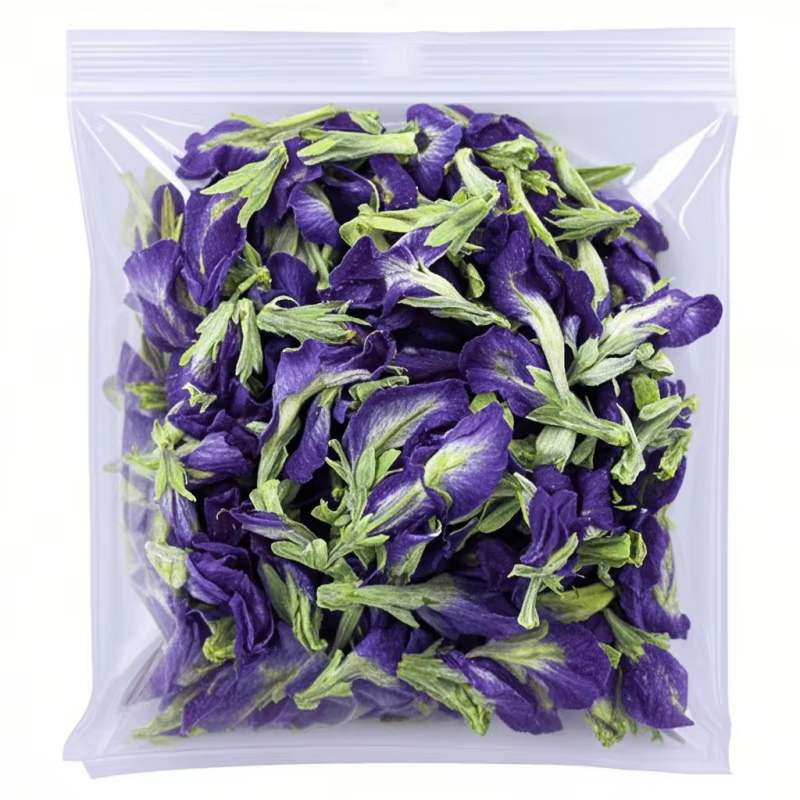 Fleur de pois papillon bleue séchée de qualité supérieure - Orchidée