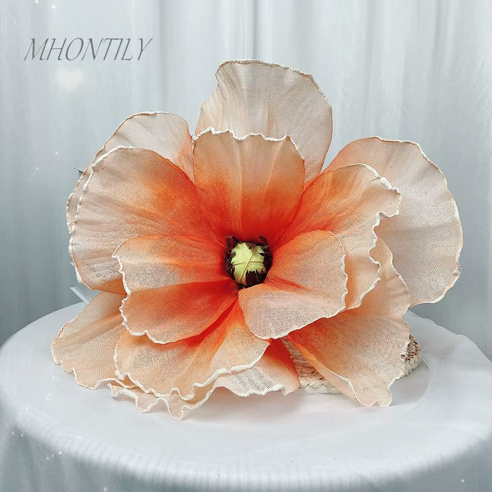 Fleur de pavot artificielle géante de 30 cm pour décoration de maison et jardin