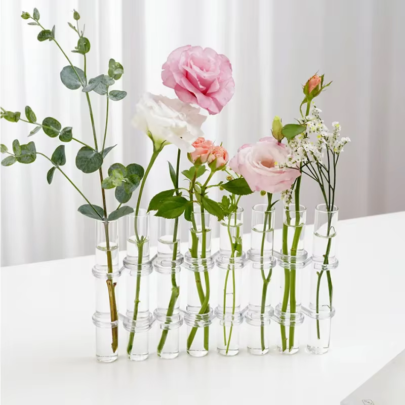 Vase à Fleurs en Verre à Charnière