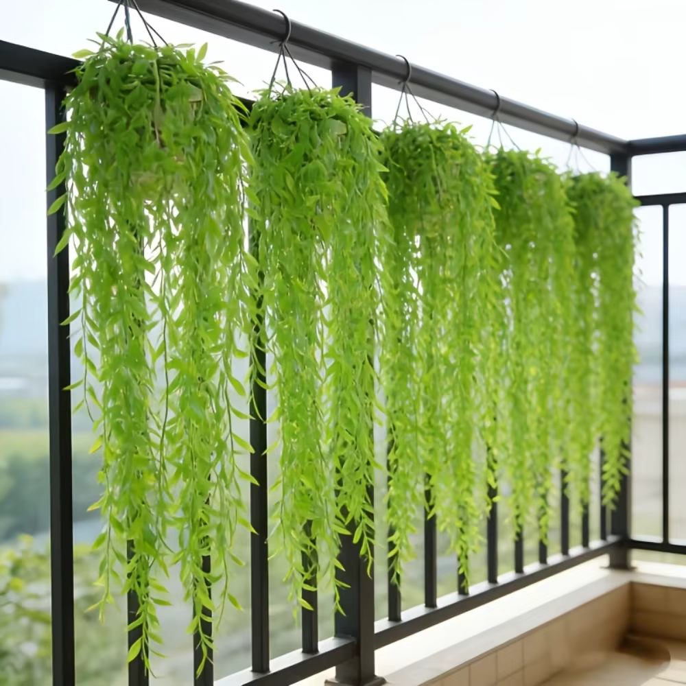 Lot de 10 Branches de Saule Pleureur Artificielles