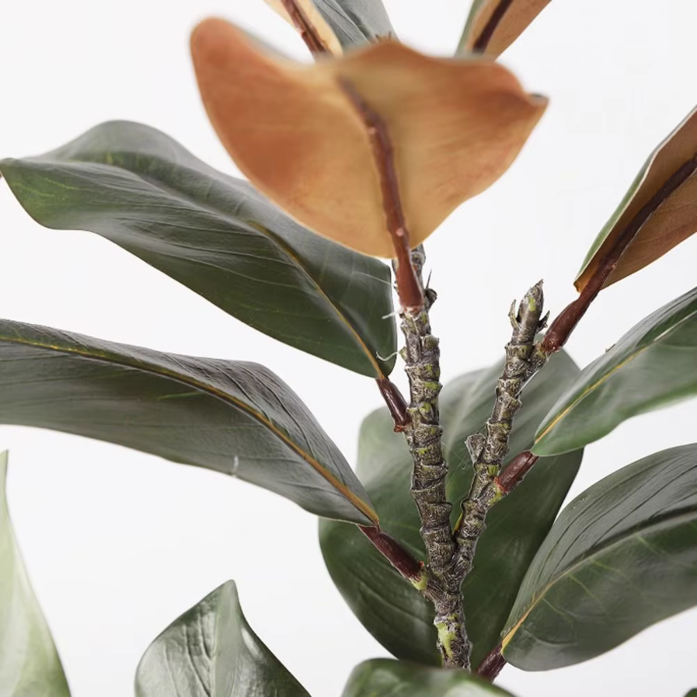 Grande plante artificielle de magnolia