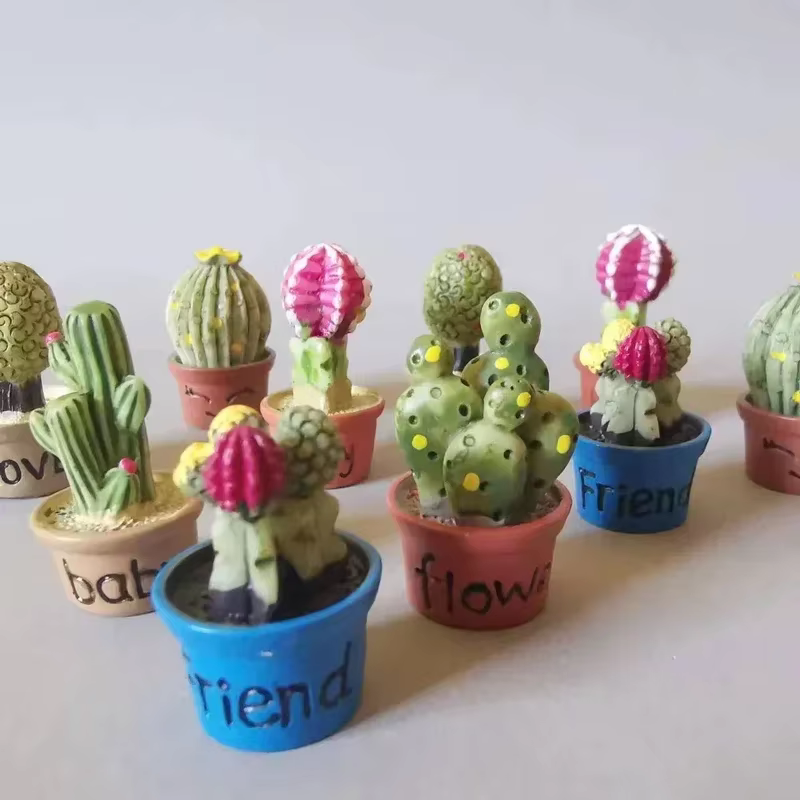 Plantes succulentes en résine