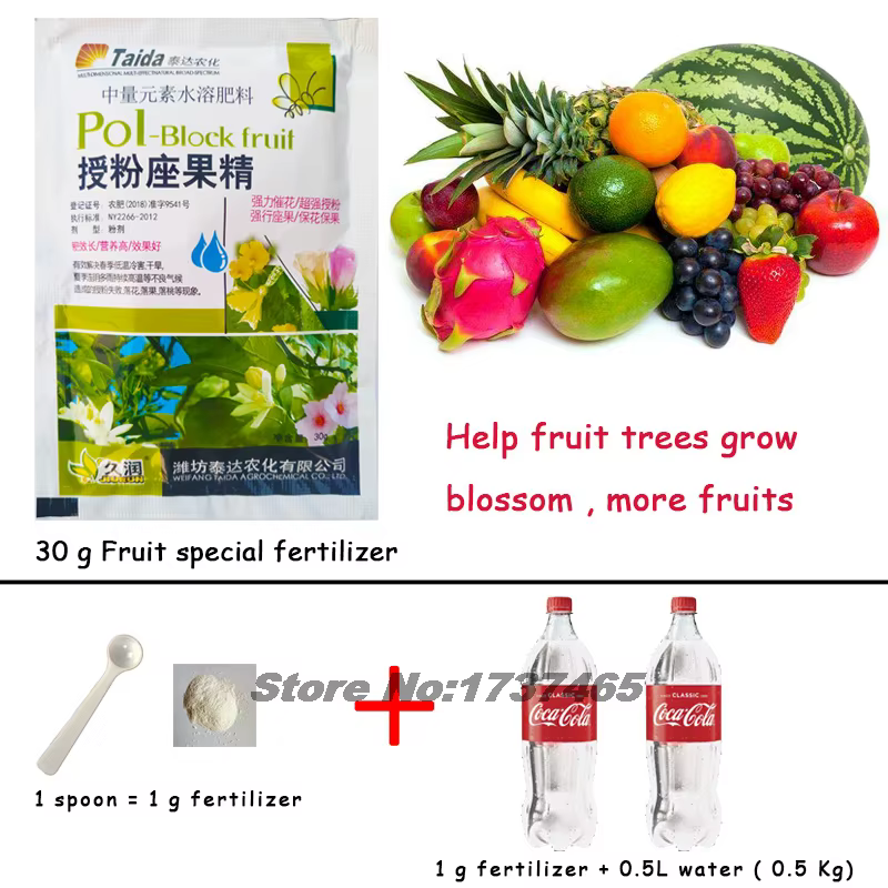 Engrais spécial aux fruits