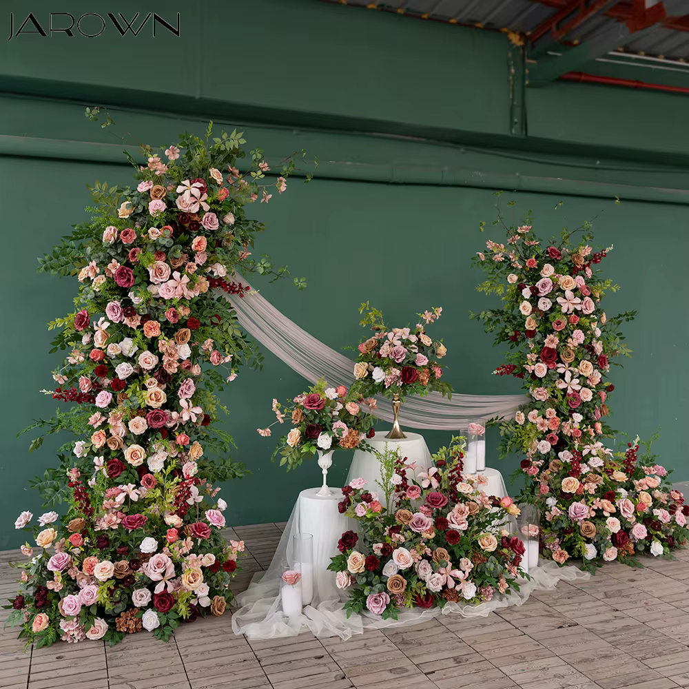 Arrangement de fleurs de pivoine