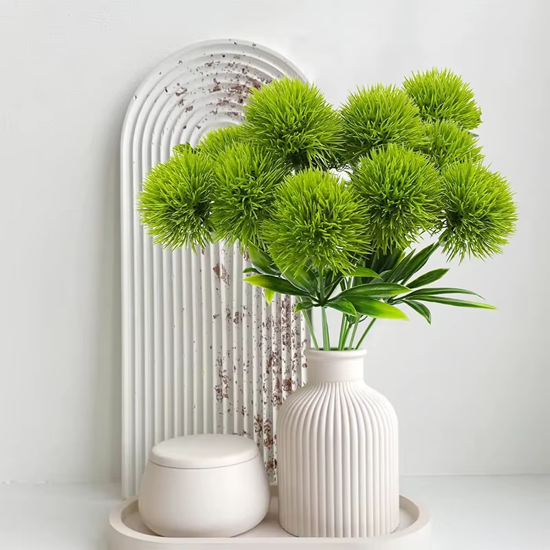 Plantes artificielles de pissenlit pour la décoration intérieure, fausses fleurs décoratives de mariage, vases ornementaux au lework grossier, 26cm, 3 pièces, 5 pièces, 10 pièces