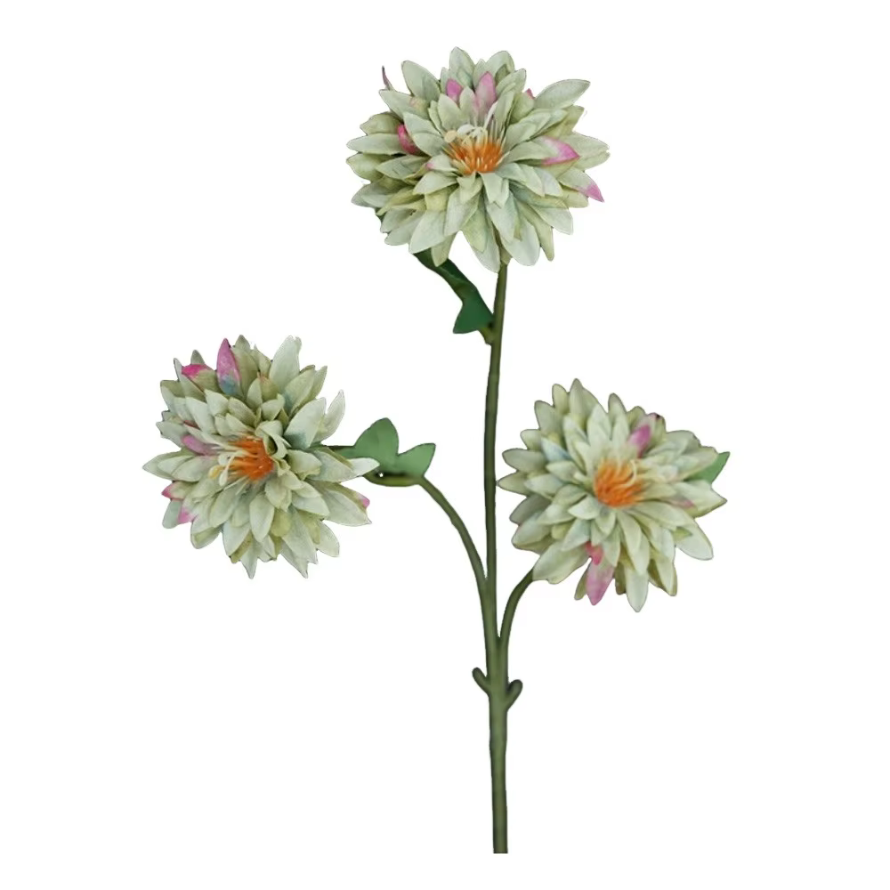 Fleur de Dahlia Artificielle de 64 cm de Long