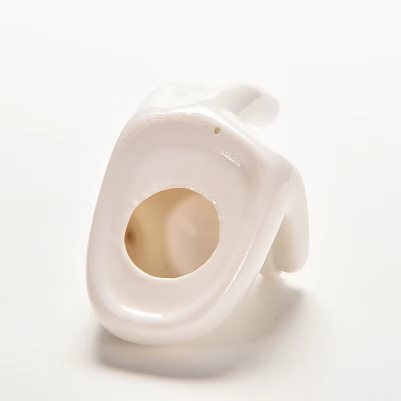 Plante à Air en céramique et porcelaine blanche