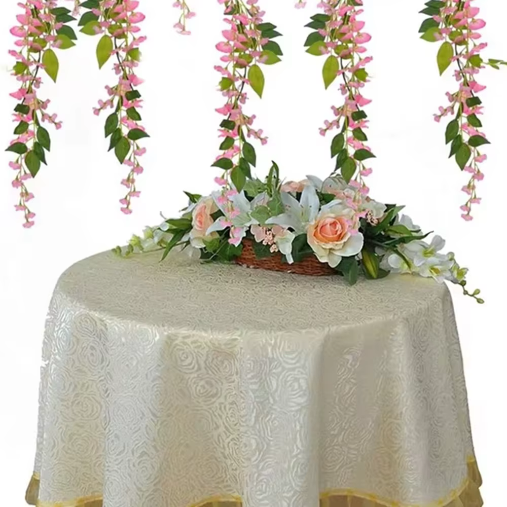Plante artificielle Fleur Hortensia Feuille Vigne Décoration De Mariage Faux Plantes Arrangement Mural Maison Chambre Accessoires En Plein Air Arc