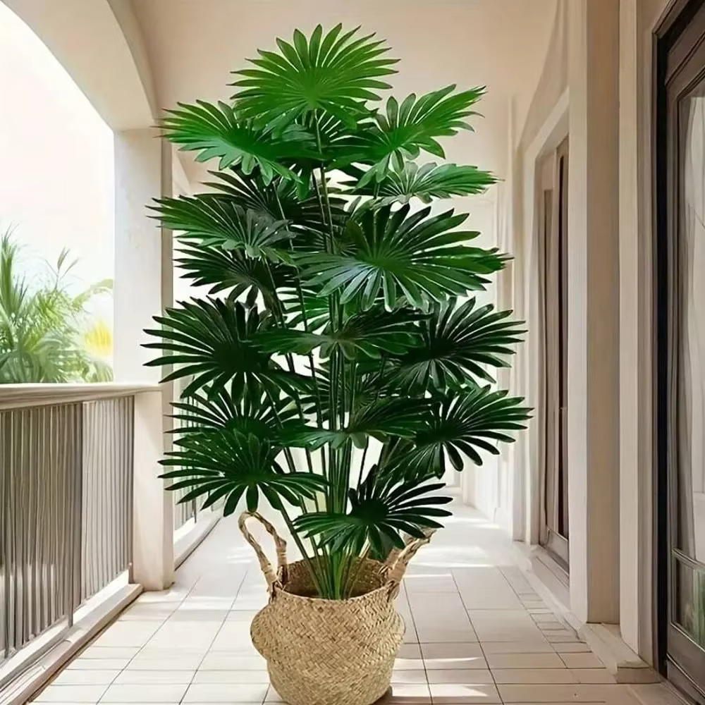 24 feuilles de plantes artificielles de 31.5 pouces