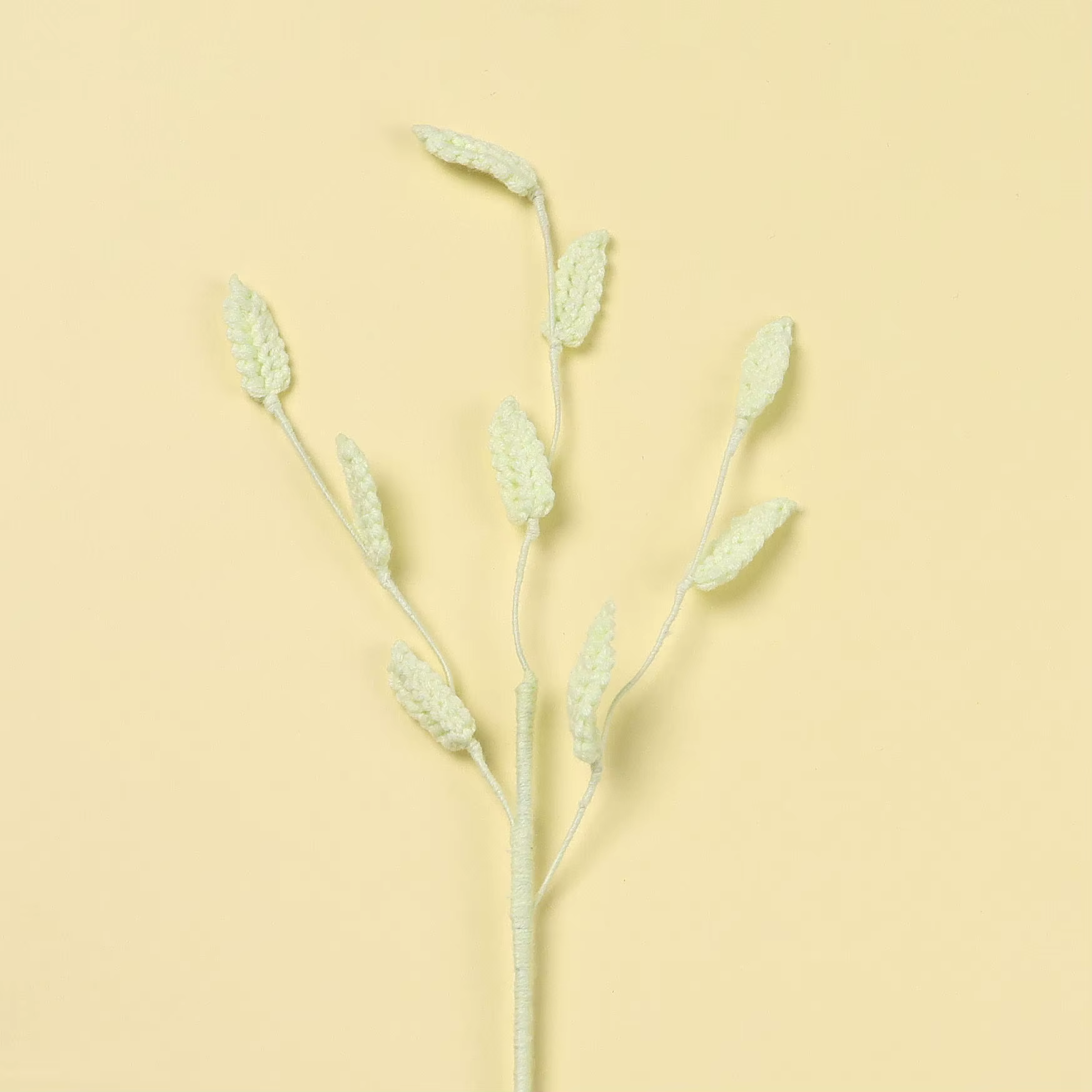 Lingfeng herbe Crochet plante tricot fleur Bouquet décor