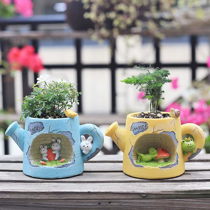 Arrosoir décoratif pour plantes succulentes
