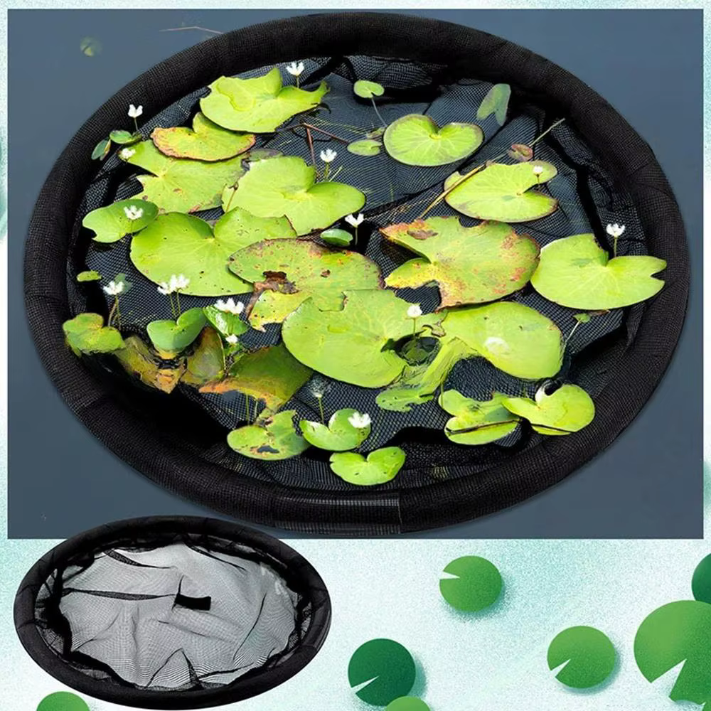Barrière flottante pour poissons, 1 paquet, protection des plantes d'île flottante, barrière ronde pour poissons, filet de Protection pour étang pour plantes flottantes