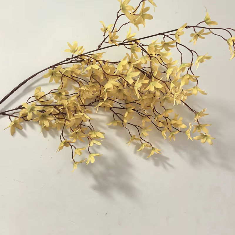 Orchidées artificielles Oncidium à tige longue de 1m