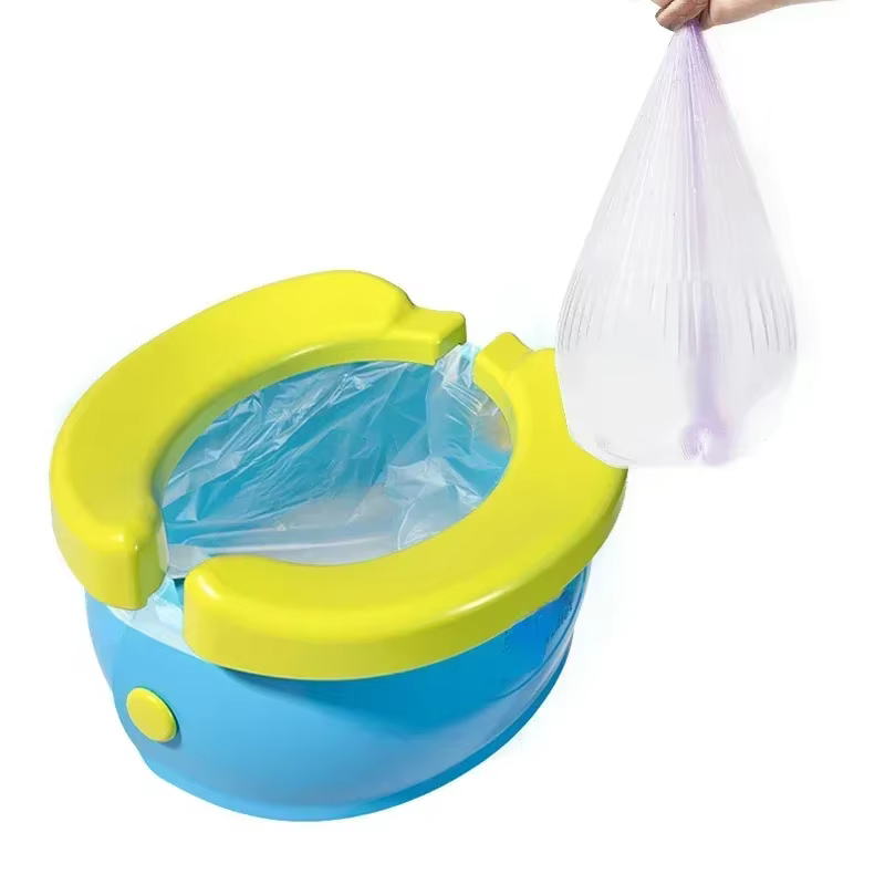Siège d'entraînement de pot pliable pour enfants, siège de toilette facile à nettoyer, cadeau d'anniversaire pour garçons et filles, pot de voyage Portable pour bébé Camping