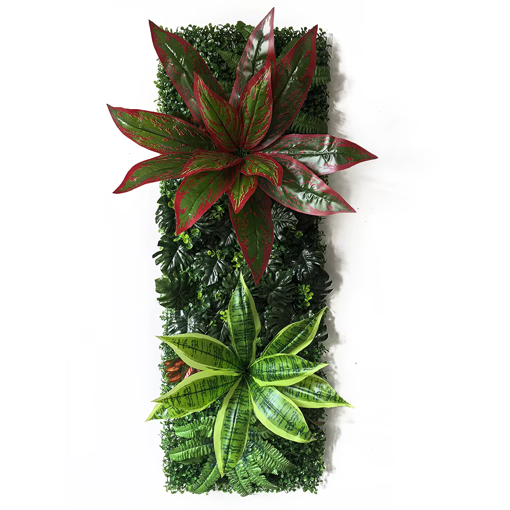Nouveau panneau mural en herbe artificielle de 40 cm * 120 cm