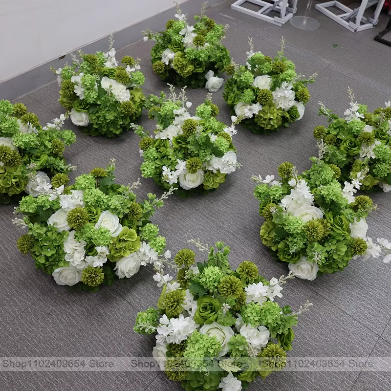 Boule de fleurs artificielle 30cm/50cm
