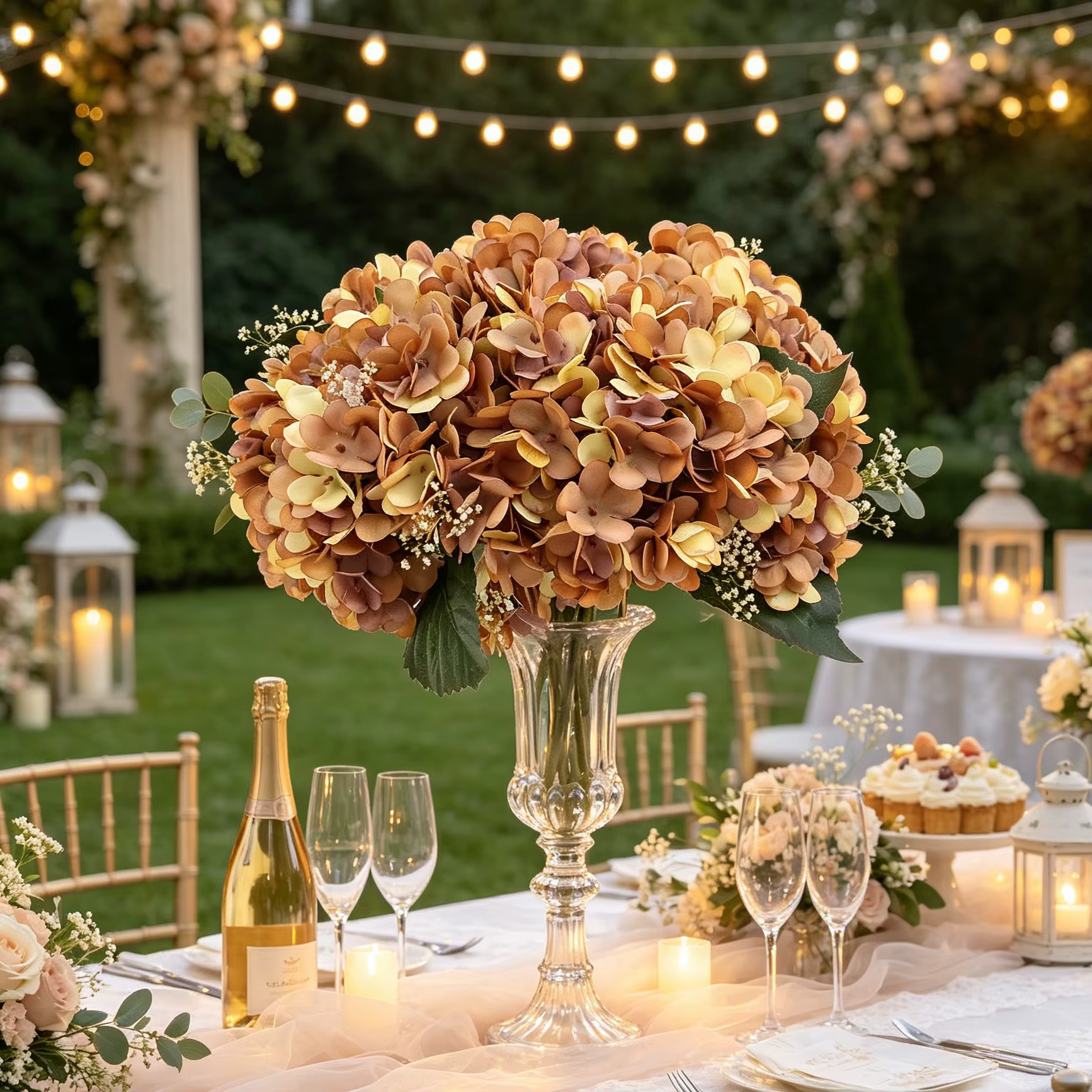 Fleur d'hortensia artificielle pour la maison